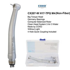 COXO Dental E-generator LED Handpiece High Speed Air Turbine 4 Holes NSK Sinol