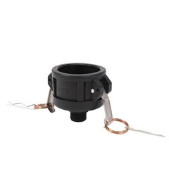 275 330 Gallon IBC Tote Water Tank Drain Adapter 2″Cam Lock Fit Garden Hose 3/4″
