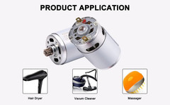 18V DC Motor 20500RPM RS550 Motor High Torque Electric Motors for DIY Electri…