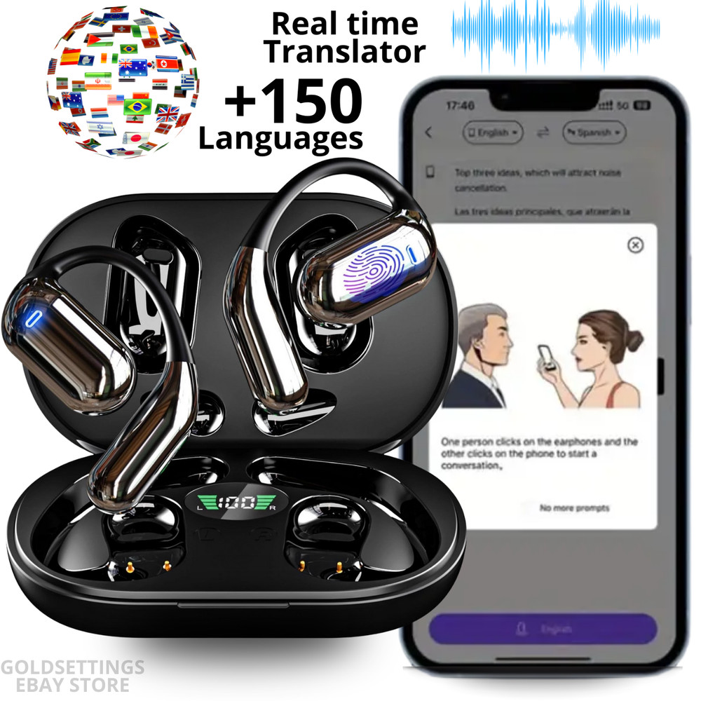 AI Language Translator Device Real-time Smart Instant Voice 150+ Languages