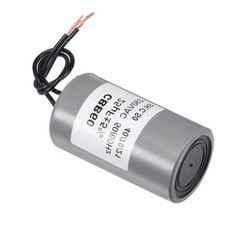 CBB60 Run Capacitor for Pump Motor Capacitor 25uF 250V AC 2 Wires 50/60Hz