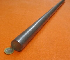 4140 Alloy Steel CF Rod, 1 1/4″ Diameter +/-.007″ x 3 Ft Length