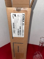 PYREX Glass Class A 100mL TC Volumetric Flask w/ Stopper 5680 5680-100