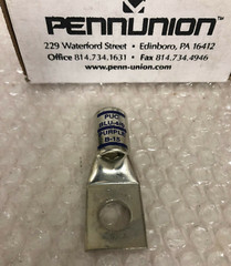 10) Penn Union Compression Lugs, BLU-4/0S1, Purple, Die/B-15 Stud 1/2″ BOX OF 10