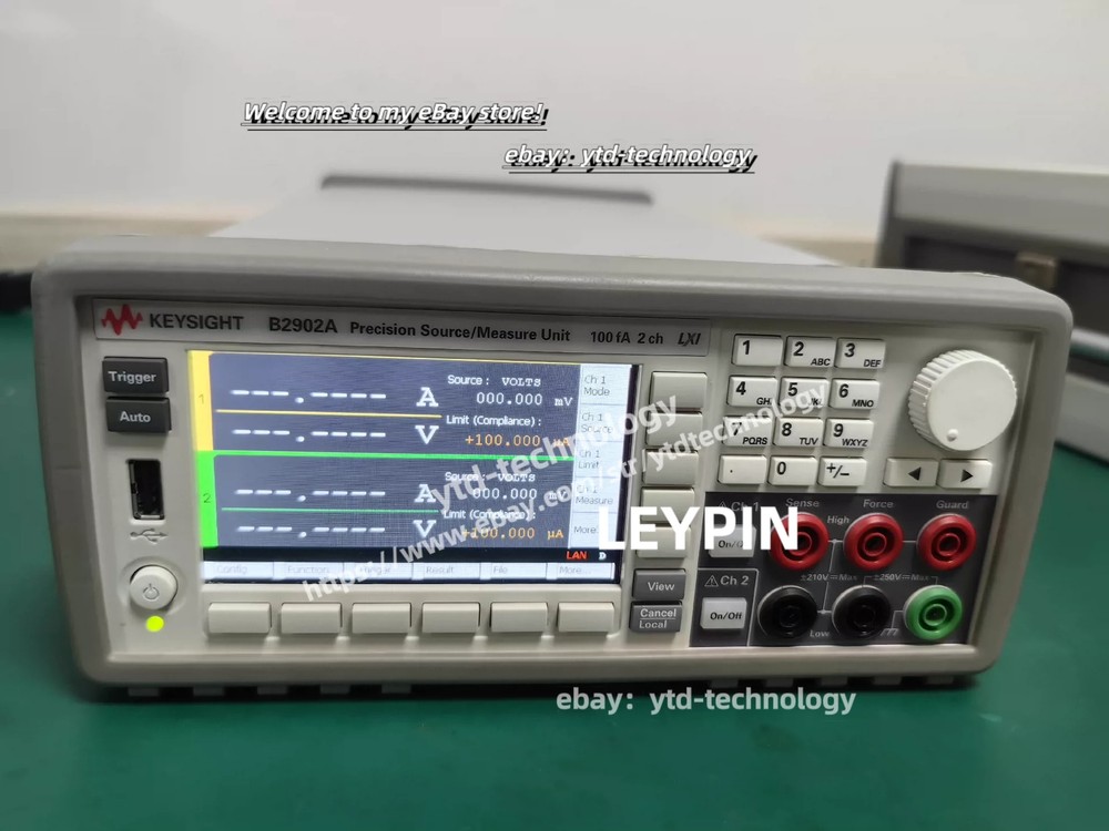 Keysight Agilent B2902A Precision Source/Measure Unit, 2 ch, 100 fA, 210V,3A#ytd