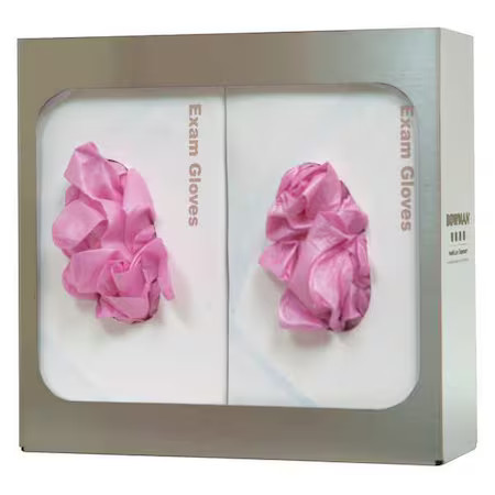 Bowman Dispensers Gs-005 Glove Dispenser, Stainless Steel, Holds (2) Boxes