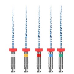 Dental Niti Files Endo V Blue Engine Use Root Canal Rotary Files 21mm /25mm