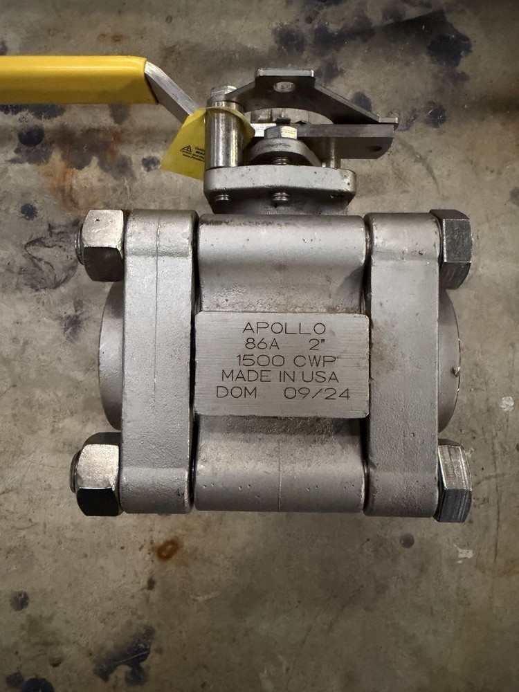 Apollo 3-PC Full-Port Socket-Weld Stainless Steel 2″ Ball Valve 86A-208-01
