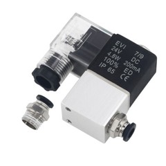 2 Way Normally Closed 2V025-08 DC24v Electric Solenoid Air Valve 1/4″ NPT Sets