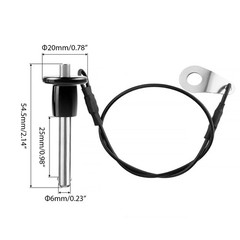 304 Stainless Steel Quick Release Pin 0.24 Inch6mm Diameter Ball Locking Pin …