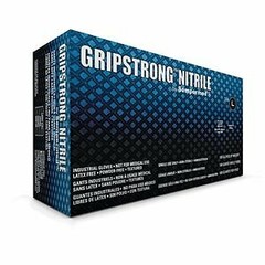 1000 Gloves case Gripstrong Nitrile Exceptional Qualilty Priority/FedEx2day/UPS