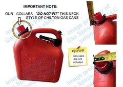 CHILTON YELLOW Gas Can SPOUT & PARTS KIT Sears Craftsman Aftermarket Replacement