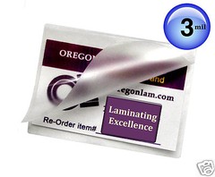 200/pack Hot Laminating Pouches for Prayer Cards 3 Mil 2-3/4 x 4-1/2, 2.75 x 4.5
