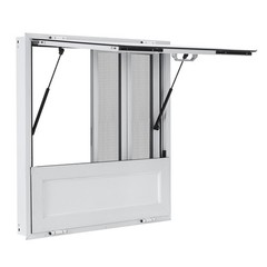 Uimoso 36×36 in Aluminum Alloy Concession Window with Folding Shelf