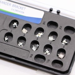 New 10 Kits Dental Orthodontic Alexander Brackets With 345 Hooks 018”