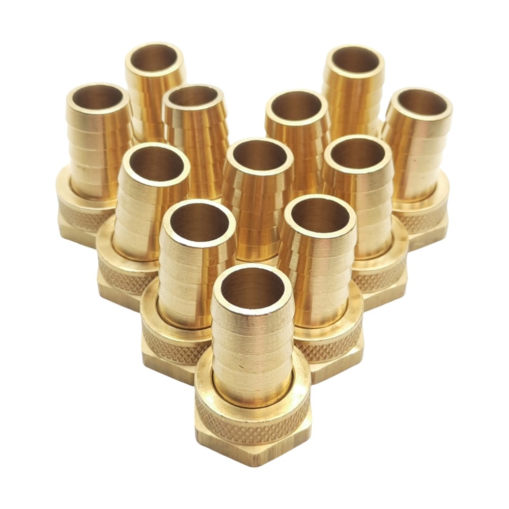 Lot of 12 Dixon 5911212C Standard Shank Fitting 3/4in Female GHT, 3/4in Hose ID