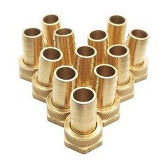 Lot of 12 Dixon 5911212C Standard Shank Fitting 3/4in Female GHT, 3/4in Hose ID
