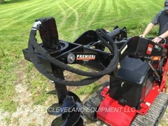 PREMIER MS14 MINI SKID STEER AUGER DRIVE ATTACHMENT w CONCRETE CEMENT MIXER BOWL