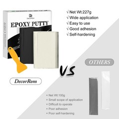 Epoxy Putty – 8oz / 227g Pool Putty, 2 in 1 Underwater 8 fluid ounces, Black