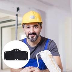 12PCS Black Hard Hat Sweatband Safety Sweatbands Washable Helmet