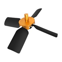 Copper And Rubber CNC Machine Cleaning Fan With 0.63-inch-diameter Shank