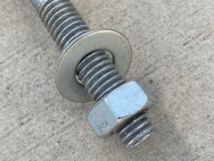 Sandbaggy 1/2″ x 10″ Threaded Concrete Anchor L-Bolts – Hot Dipped Galvanized
