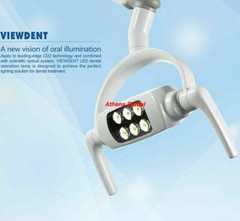 360° Ceiling-Mounted Dental Operating Sensor Shadowless Cold Lamp JH-06+6 LEDs