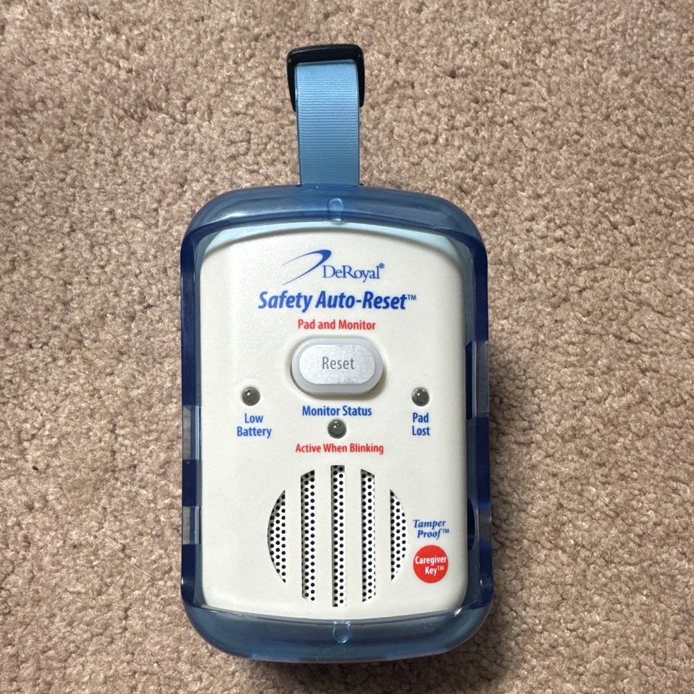 DeRoyal Safety Auto-Reset Tamper Proof Pad and Monitor Reset Unit