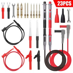 23 in 1 Multimeter Test Lead Kit for Meter Electrical Alligator Clip Probe