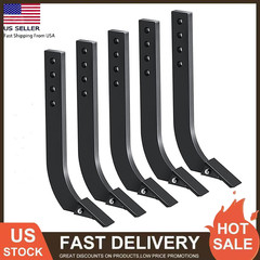 5 PCS Box Blade Shank for Tractor 18″ Ripper Shanks Scarifier Tooth with 4 Holes