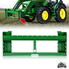 For John Deere Pallet Fork Frame Only Attachment, Rated 3,000 LB, Receiver