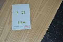 Black Ash Raw Wood Veneer Sheet 7 x 25 inches 1/42nd M5940-37