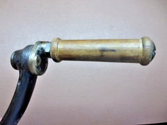 Antique Cast Iron Hand Turn No. 13224 Crank Handle Embossed ’48 Revs Per Min’