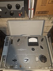 2 PIECES WESTERN ELECTRIC 37B TRANSMISSION MEASURING SET NOISE FIGURE TEST SET