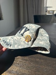 Rothco Army Deluxe ACU Digital Camo Low Profile Embroidered with pins