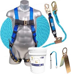 Palmer Safety Vertical Lifeline Assembly – 25′-100′, 5/8″ PP Rope