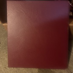 Supply 3-Ring Binders, 8red And 2 White