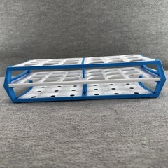 SIMPORT – Scientific Blue & White Tube 25 TO 30mm Tubes Multi Rack