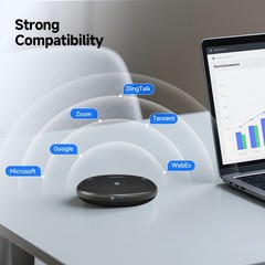 SVBONY Conference Speaker and Microphone Portable Speakerphone for Home Office