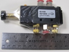 V5221-06-WX 1-Spool Pneumatic Control Valve 0.15-0.8 MPa Manifold Block Ports