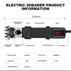 550W Electric Sheep Shearing Goat Clippers Shears tools Grooming For Animal