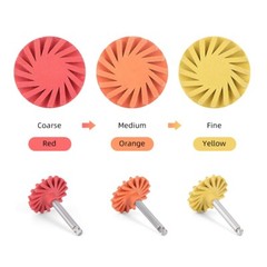 Dental Composite Polishing Burs Wheel RA 2.35mm Rubber /Low Speed Handpiece AZ