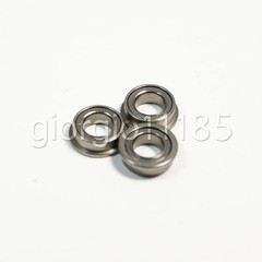 US Stock 10 pcs MF83ZZ Double Shielded Flanged Ball Bearings 3mm x 8mm x 3mm