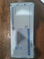 100 LONG 2 PART Credit Card Imprinter Sale Slips 20 packs of 100