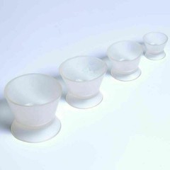 4 Pc/Set Dental Flexible Silicone Dappen Dish Mixing Cup No-Stick Bowl 7/20/40ml