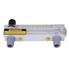LZM-15T Liquid Flowmeter With Control Valve Panel Type 0.05-5GPM & LPM 10-100L/H