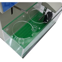 110V Tablet Disintegration Tester 600W Dual Cups Disintegration Time Limit Test