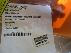 Commscope ANDREW DFT-12M2-40 Heliax Fiberfeed Discrete ASSEMBLY 40FT 12M S2