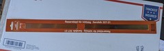 Sandvik Butcher Meat Bone Saw Chrome Steel Blade Sweden Vintage Replacement