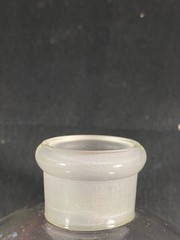 CHEMGLASS 1000mL Squibb Separatory Funnel w/ Stopcock #27 Stopper CG-1742-06 A